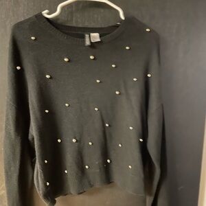 Black pearl sweaters
